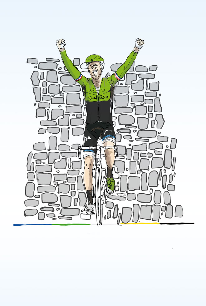 Lars Boom - Tour de France - Winnaar etappe 5
