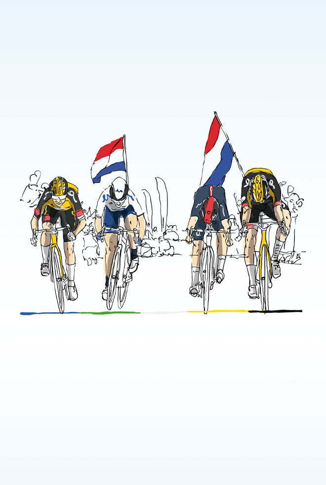 Marianne Vos & Wout van Aert - Amstel Gold Race - Winnaar