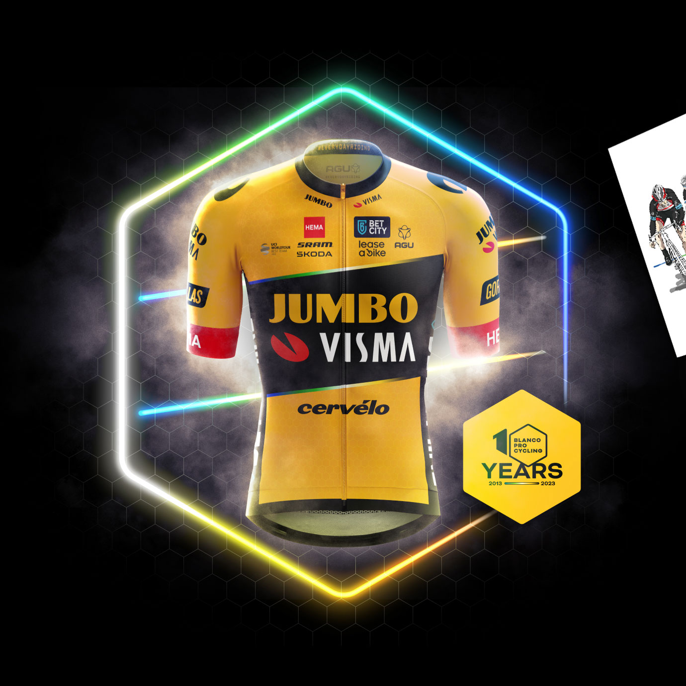 Shirt Team Jumbo-Visma 2023